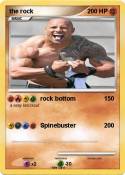 the rock