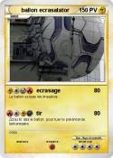 ballon ecrasata