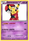 pikachu kimono