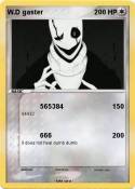 W.D gaster