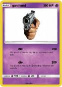 gun hand