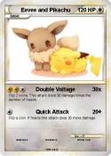 Eevee and Pikac