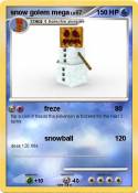 snow golem mega