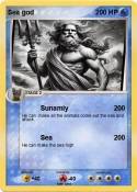 Sea god