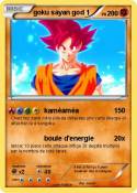 goku sayan god