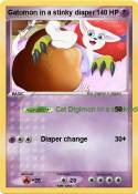 Gatomon in a
