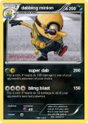 dabbing minion