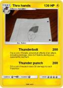 Thro hands
