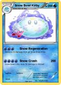 Snow Bowl Kirby
