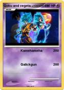 Goku and vegeta