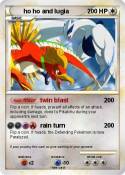 ho ho and lugia