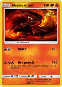 blazing wizard