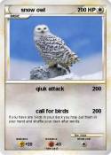snow owl