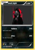 black night