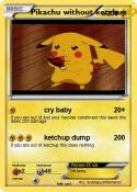 Pikachu without