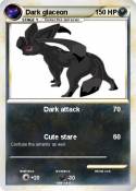 Dark glaceon