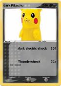 dark Pikachu