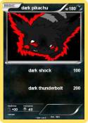 dark pikachu