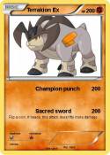 Terrakion Ex