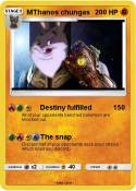 MThanos chungas