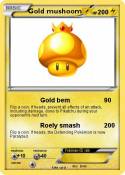 Gold mushoom