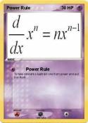 Power Rule