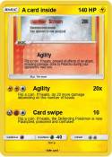 A card inside