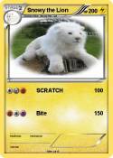 Snowy the Lion