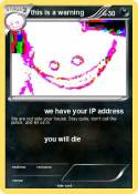 this is a warni