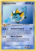Vaporeon Kirby