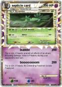 septicle card