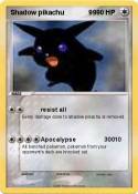 Shadow pikachu