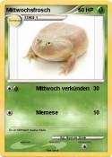 Mittwochsfrosch