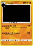 the rock