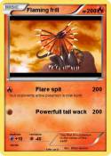 Flaming frill