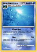 Water Bubble