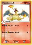 Dracaufeu niv X