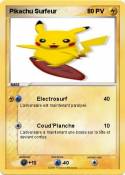 Pikachu Surfeur
