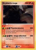 Ex pikachu mega