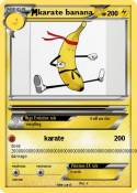 karate banana