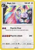 Magic lion