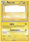 Flip a card