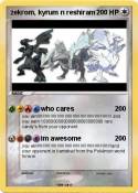 zekrom, kyrum