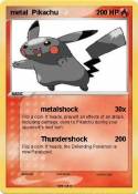 metal Pikachu
