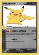 dark pikatchu