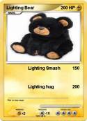 Lighting Bear