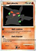 Dark pikachu