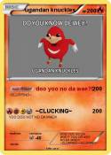 ugandan knuckle