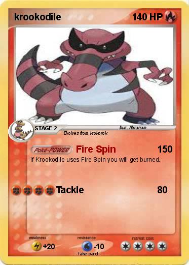 Pokemon krookodile