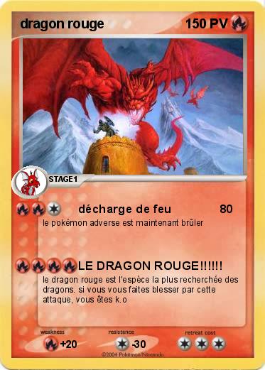 Pokemon dragon rouge